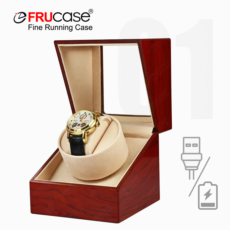 Single Watch Winder for automatic watches automatic winder Watch Box Can use battery option